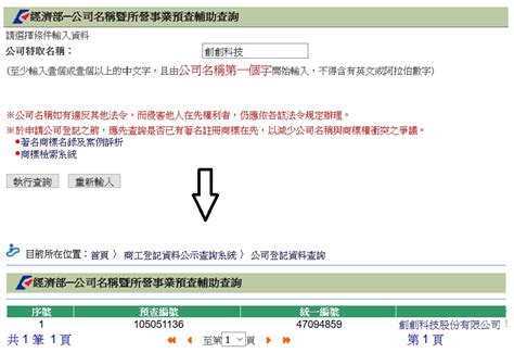 公司名稱|公司登記查詢